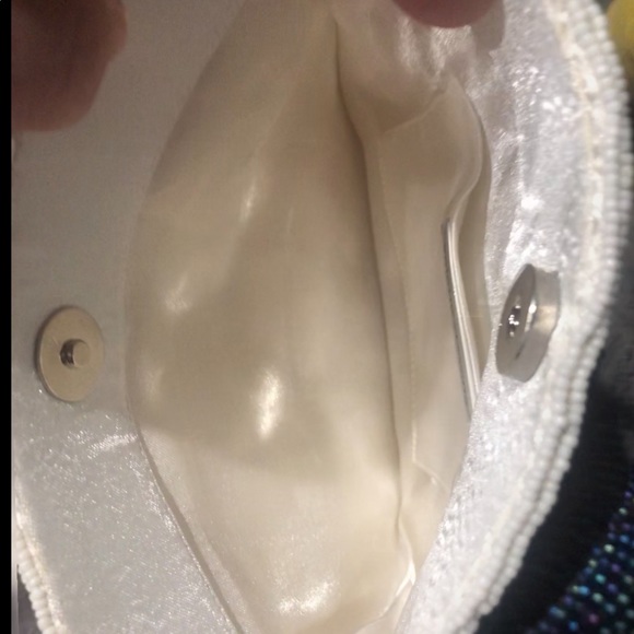 Valerie Stevens hand beaded American flag purse NWOT Memorial Day, 4th of July - Picture 5 of 5